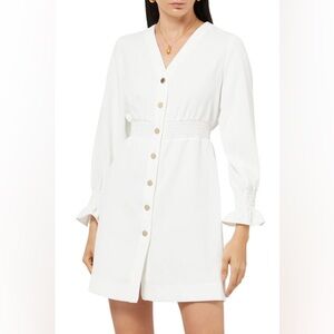 Sandro Lylie Long Sleeve Mini Dress Size 36